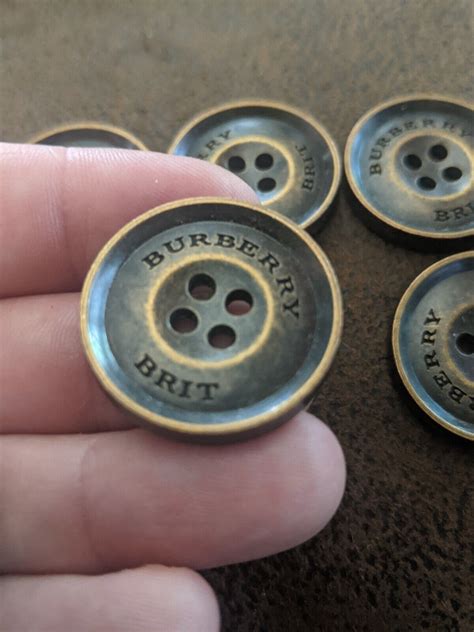 burberry london buttons|trench coat buttons replacement.